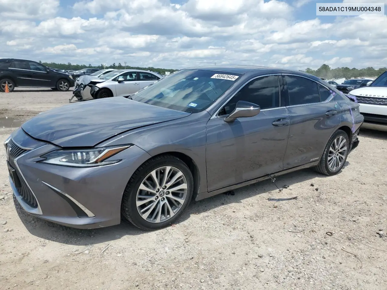 2021 Lexus Es 300H VIN: 58ADA1C19MU004348 Lot: 56842645