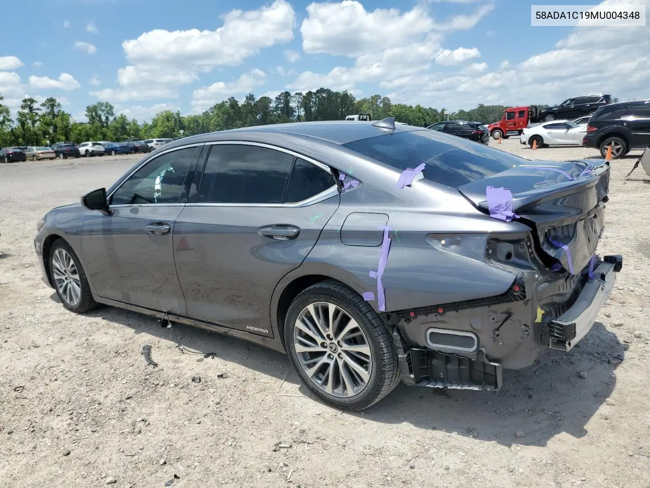 2021 Lexus Es 300H VIN: 58ADA1C19MU004348 Lot: 56842645