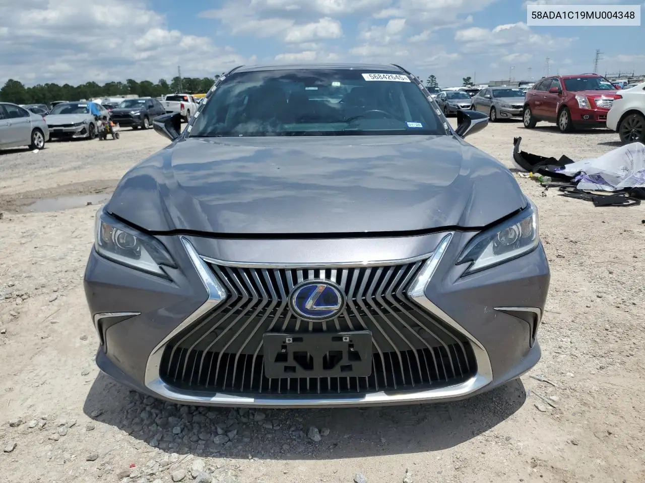 2021 Lexus Es 300H VIN: 58ADA1C19MU004348 Lot: 56842645