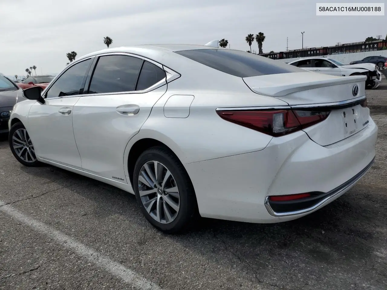 2021 Lexus Es 300H Base VIN: 58ACA1C16MU008188 Lot: 58445345