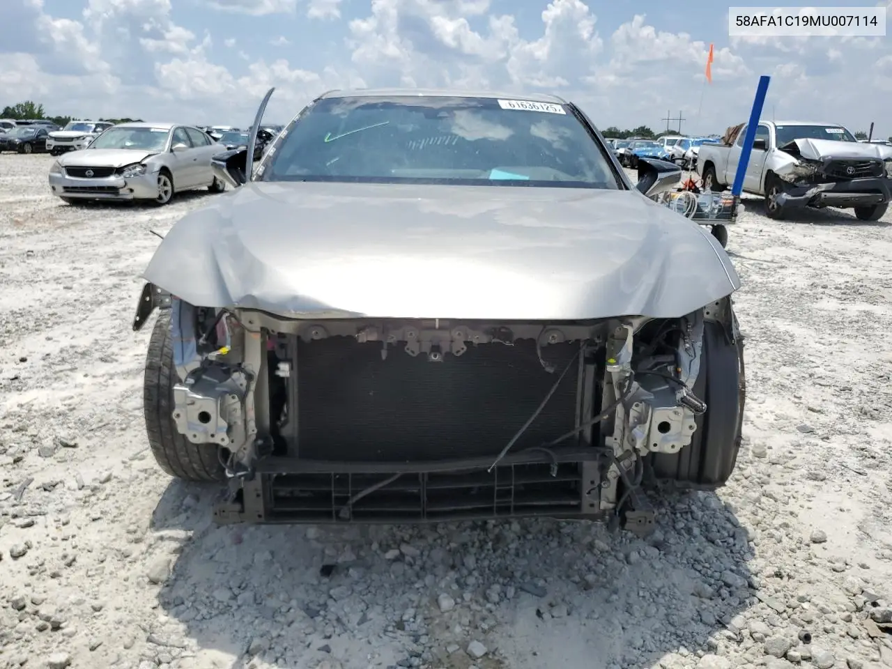 2021 Lexus Es 300H Ultra Luxury VIN: 58AFA1C19MU007114 Lot: 61636125