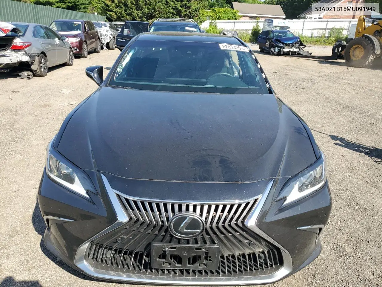 2021 Lexus Es 350 Base VIN: 58ADZ1B15MU091949 Lot: 62053305