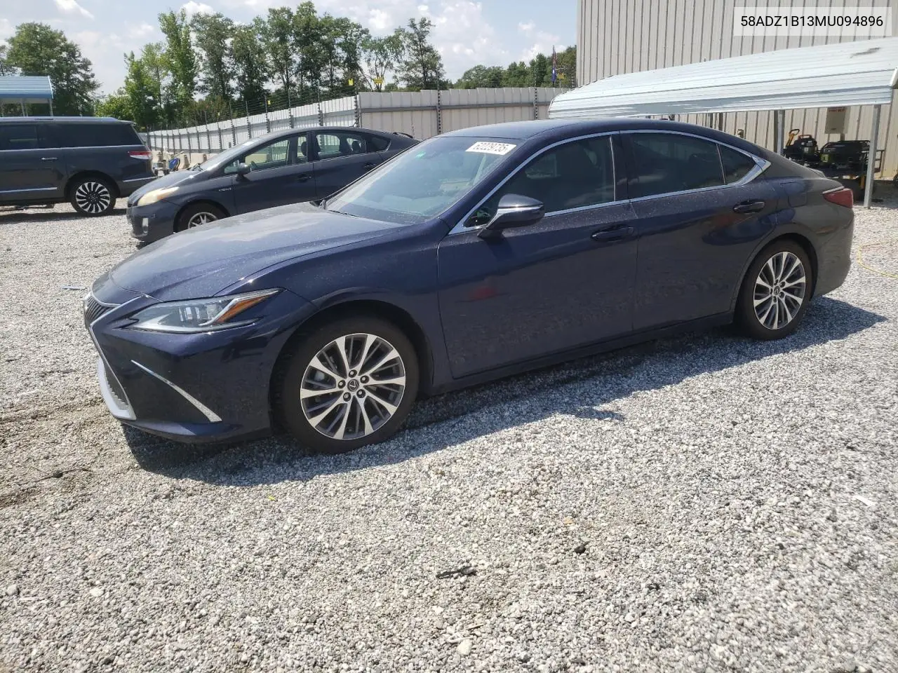 2021 Lexus Es 350 Base VIN: 58ADZ1B13MU094896 Lot: 62229735