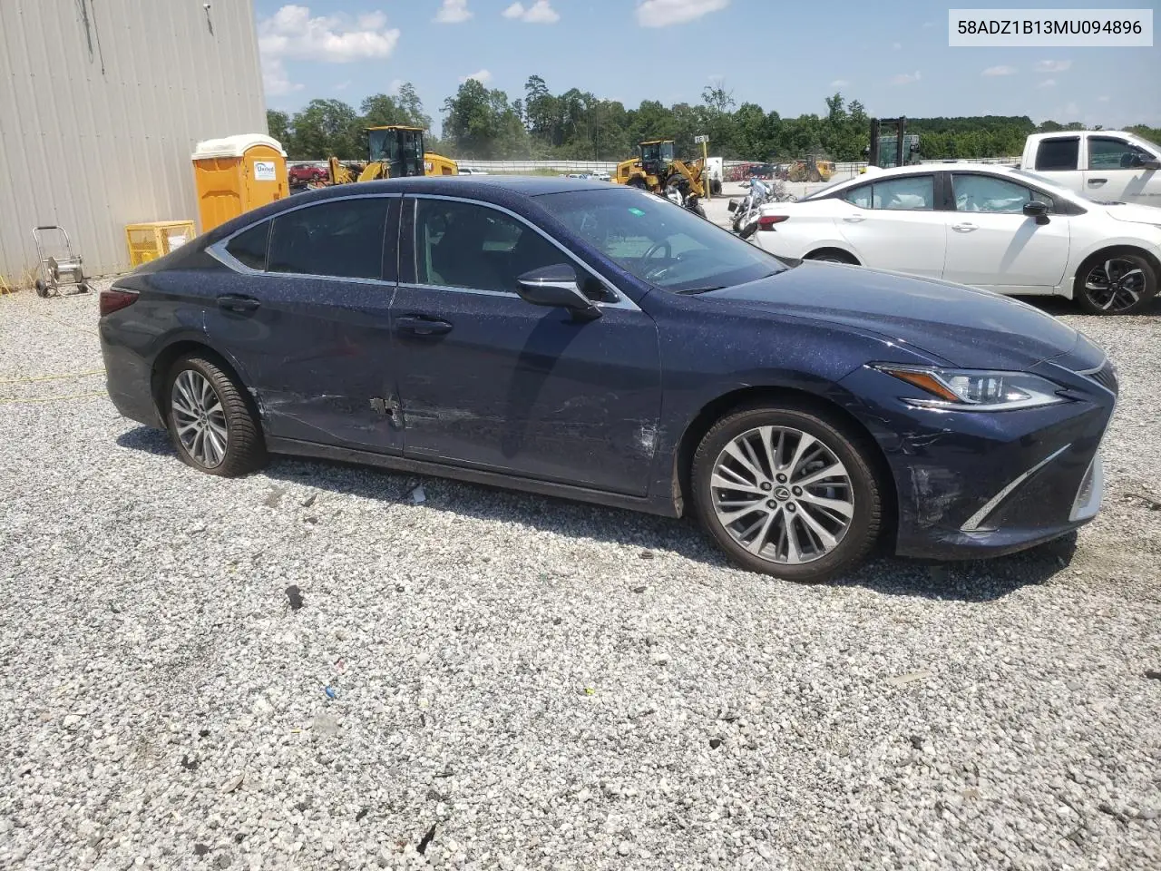 2021 Lexus Es 350 Base VIN: 58ADZ1B13MU094896 Lot: 62229735