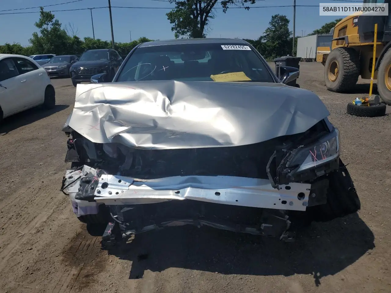 2021 Lexus Es 250 VIN: 58AB11D11MU004270 Lot: 62282495