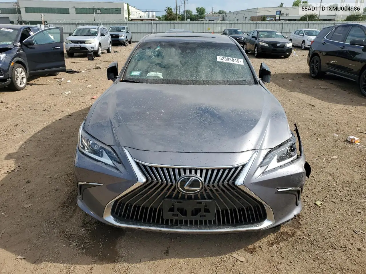 2021 Lexus Es 250 Base VIN: 58AD11D1XMU004986 Lot: 62398845