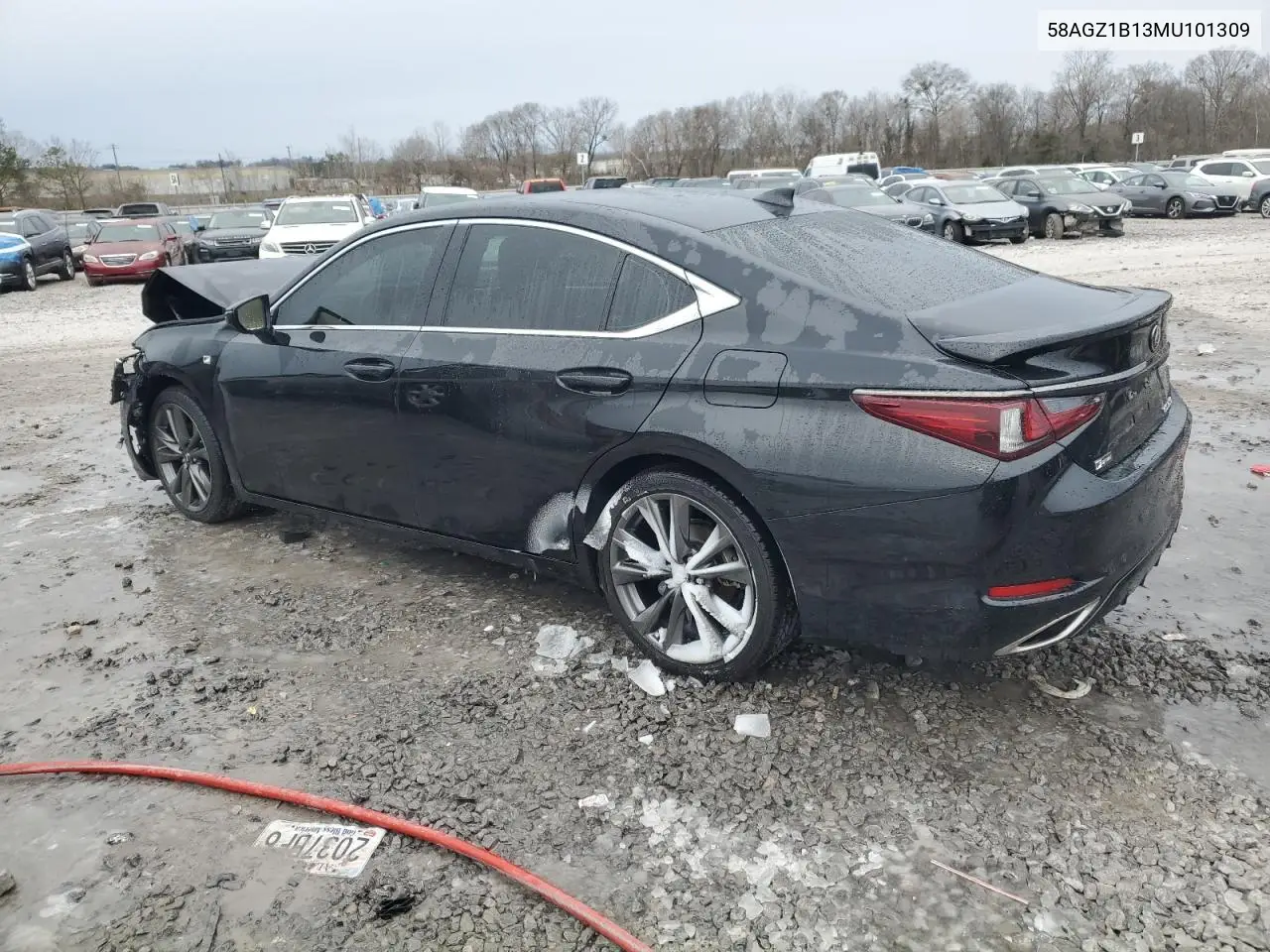 2021 Lexus Es 350 Base VIN: 58AGZ1B13MU101309 Lot: 89083255