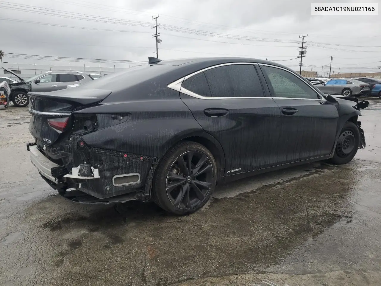 2022 Lexus Es 300H Base VIN: 58ADA1C19NU021166 Lot: 47428665