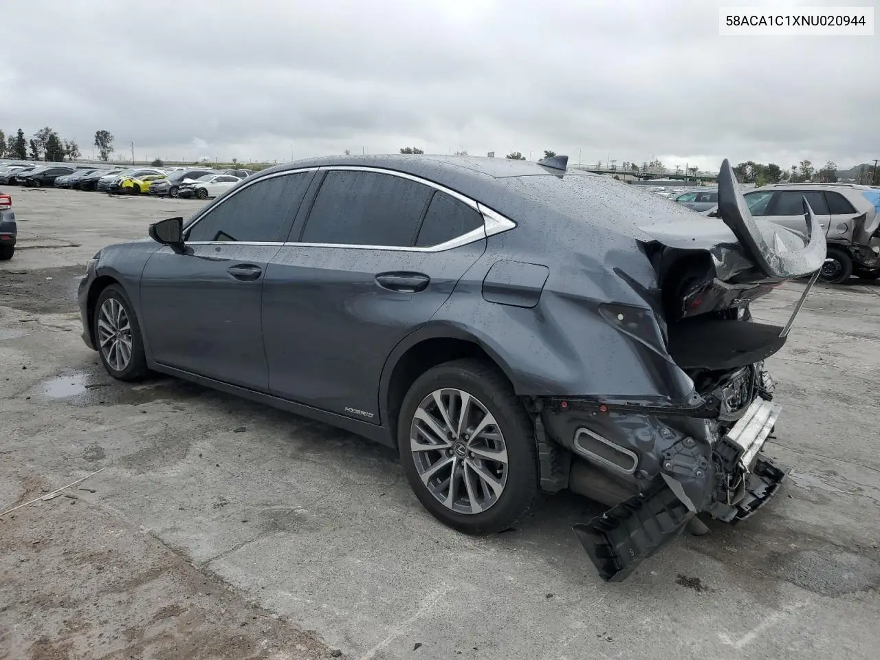 2022 Lexus Es 300H Base VIN: 58ACA1C1XNU020944 Lot: 50840265