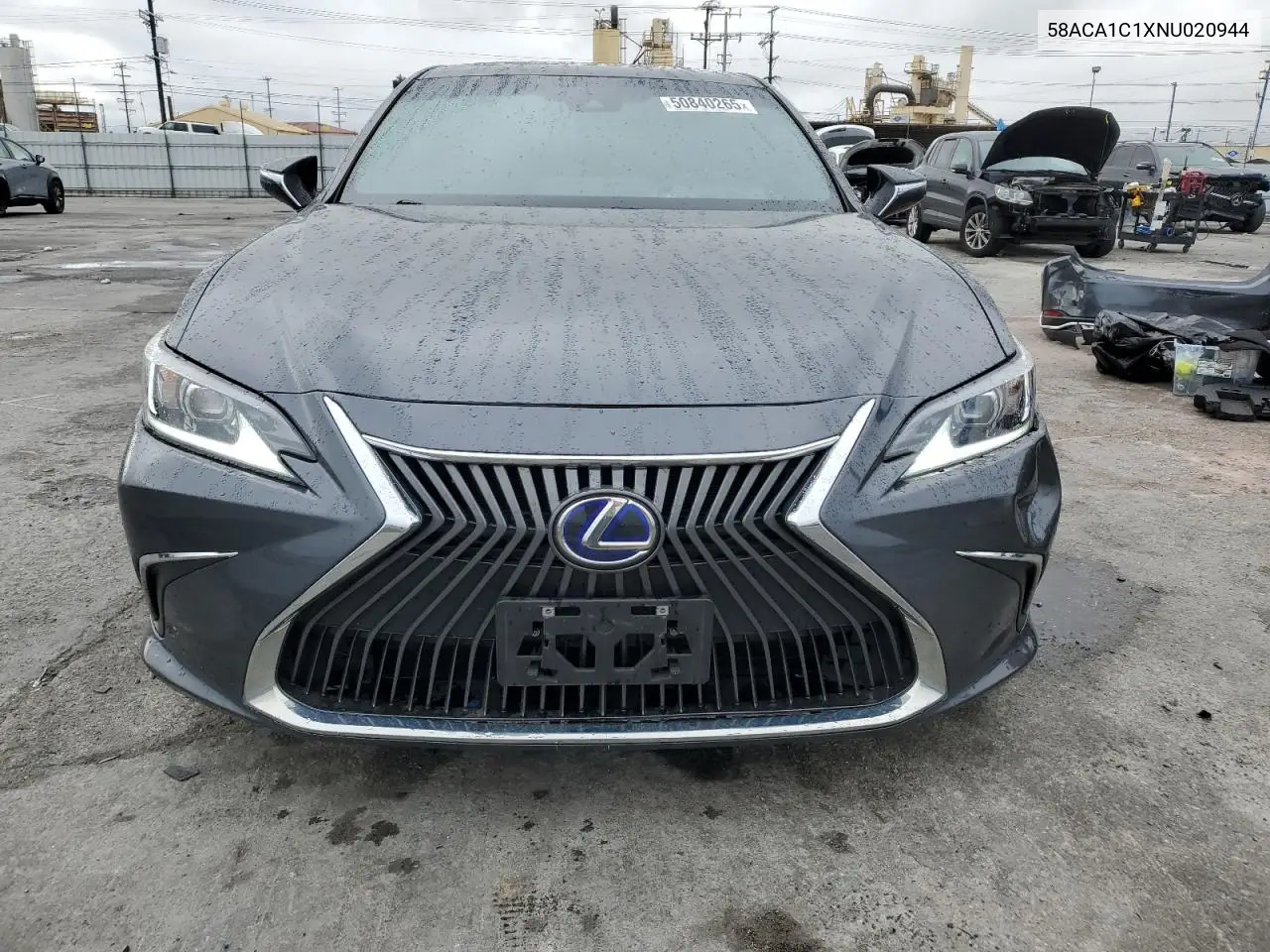 2022 Lexus Es 300H Base VIN: 58ACA1C1XNU020944 Lot: 50840265