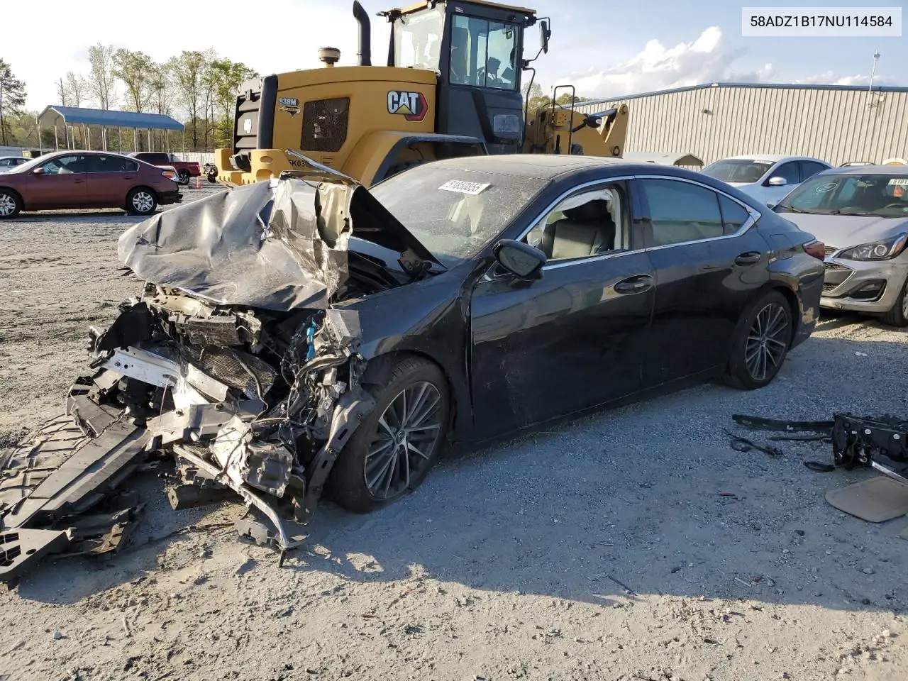 2022 Lexus Es 350 Base VIN: 58ADZ1B17NU114584 Lot: 51850855