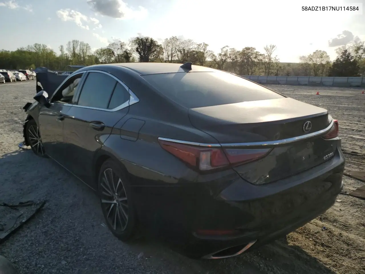 2022 Lexus Es 350 Base VIN: 58ADZ1B17NU114584 Lot: 51850855