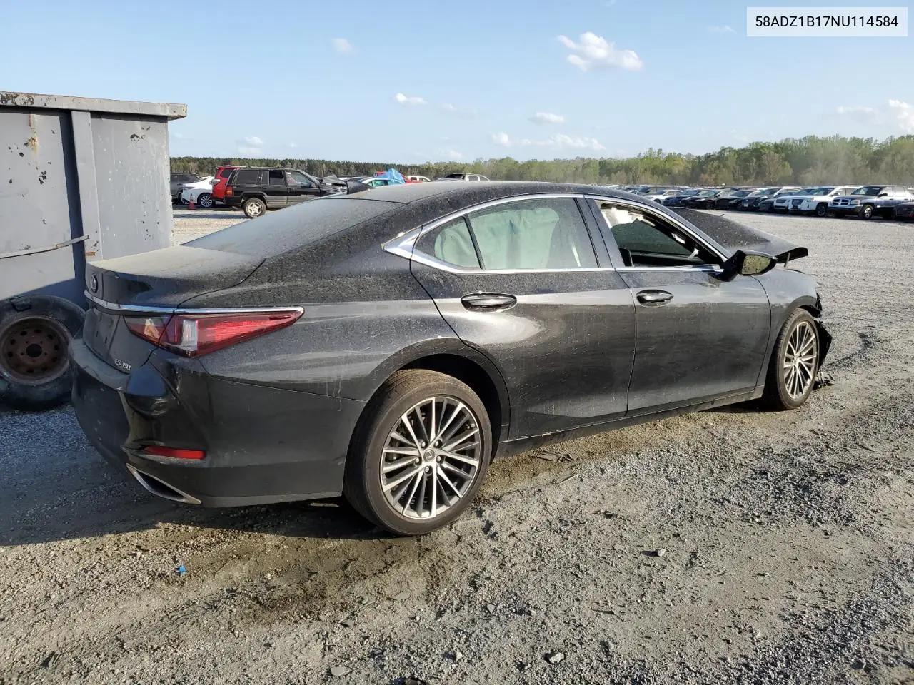 2022 Lexus Es 350 Base VIN: 58ADZ1B17NU114584 Lot: 51850855