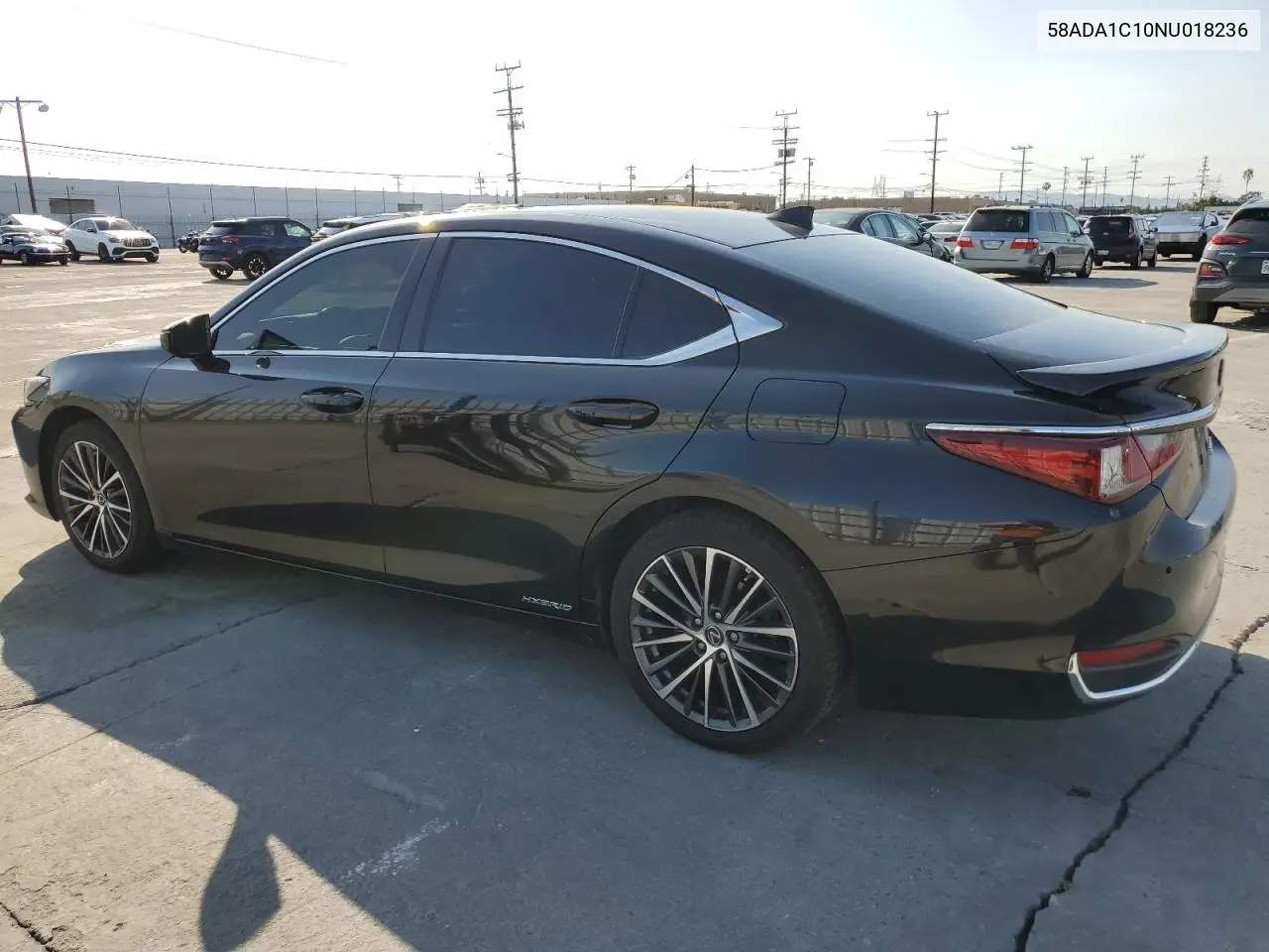 2022 Lexus Es 300H Base VIN: 58ADA1C10NU018236 Lot: 51863805