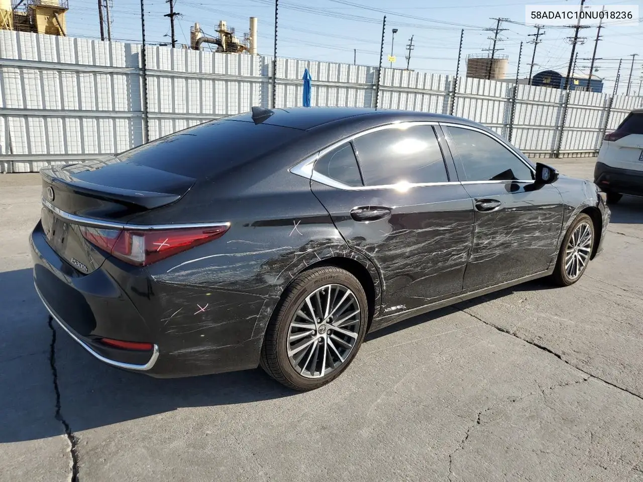 2022 Lexus Es 300H Base VIN: 58ADA1C10NU018236 Lot: 51863805