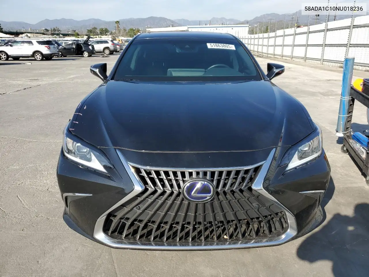 2022 Lexus Es 300H Base VIN: 58ADA1C10NU018236 Lot: 51863805
