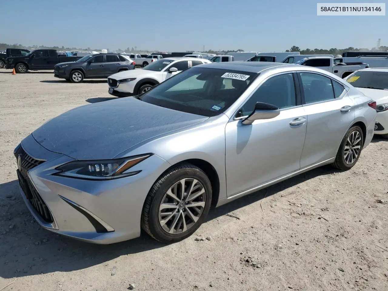 2022 Lexus Es 350 Base VIN: 58ACZ1B11NU134146 Lot: 52334795