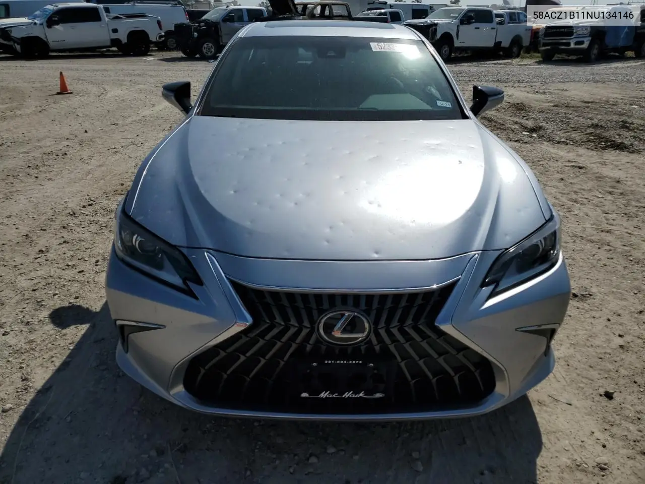 2022 Lexus Es 350 Base VIN: 58ACZ1B11NU134146 Lot: 52334795