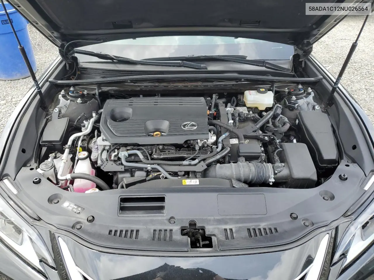 2022 Lexus Es 300H Base VIN: 58ADA1C12NU026564 Lot: 61644795