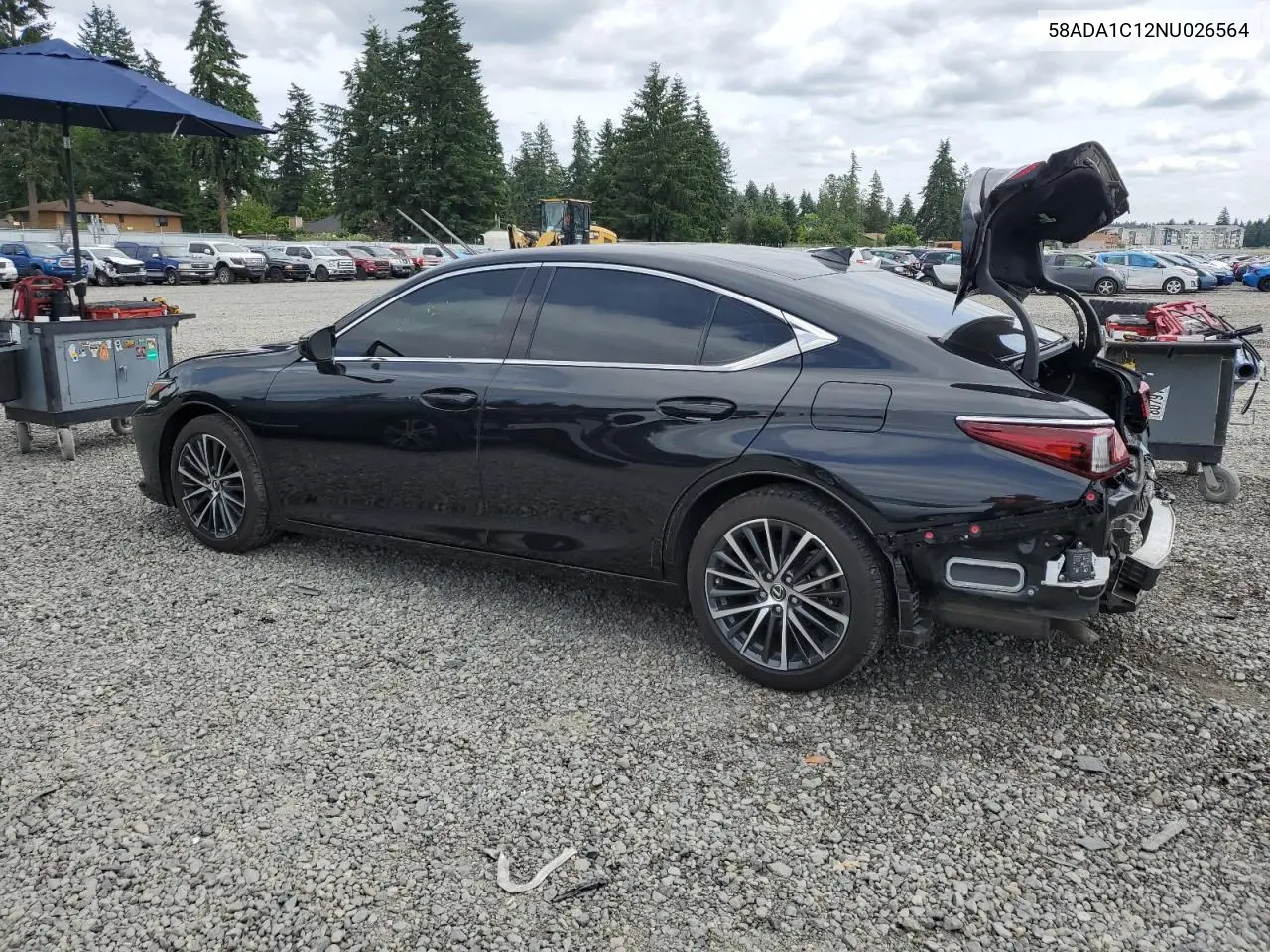 2022 Lexus Es 300H Base VIN: 58ADA1C12NU026564 Lot: 61644795