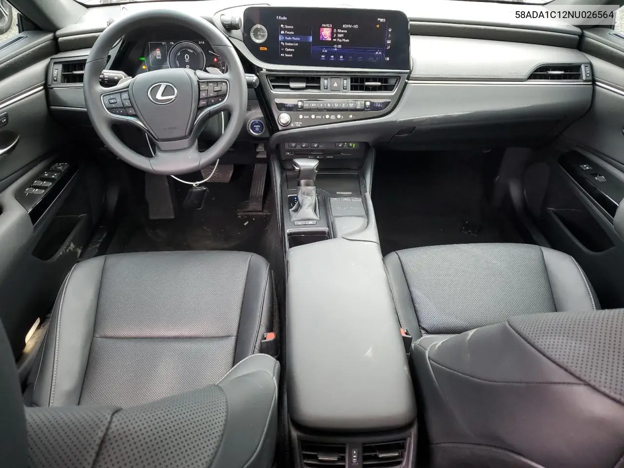 2022 Lexus Es 300H Base VIN: 58ADA1C12NU026564 Lot: 61644795
