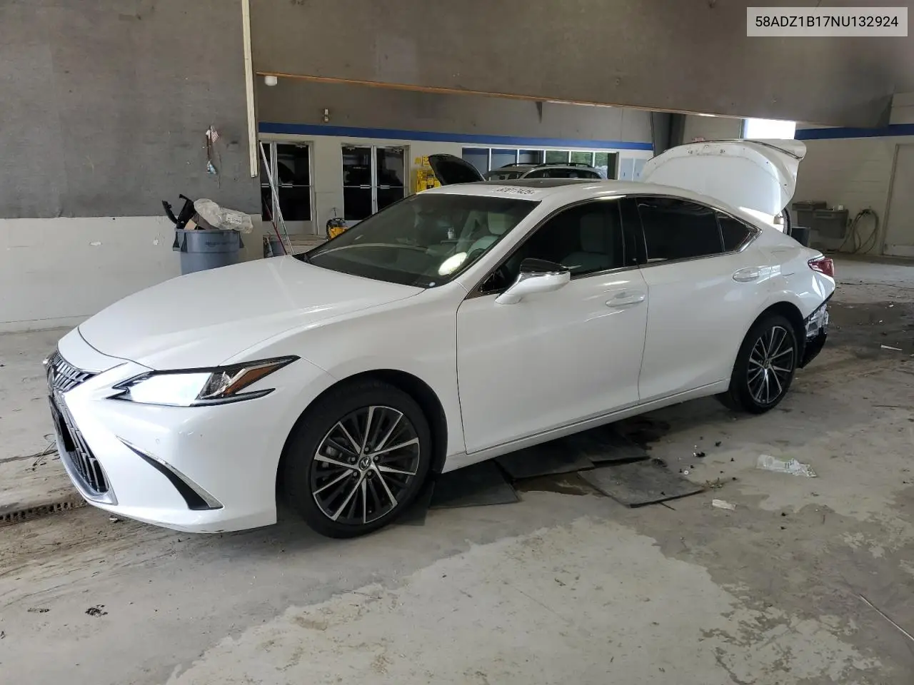 2022 Lexus Es 350 Base VIN: 58ADZ1B17NU132924 Lot: 62017425
