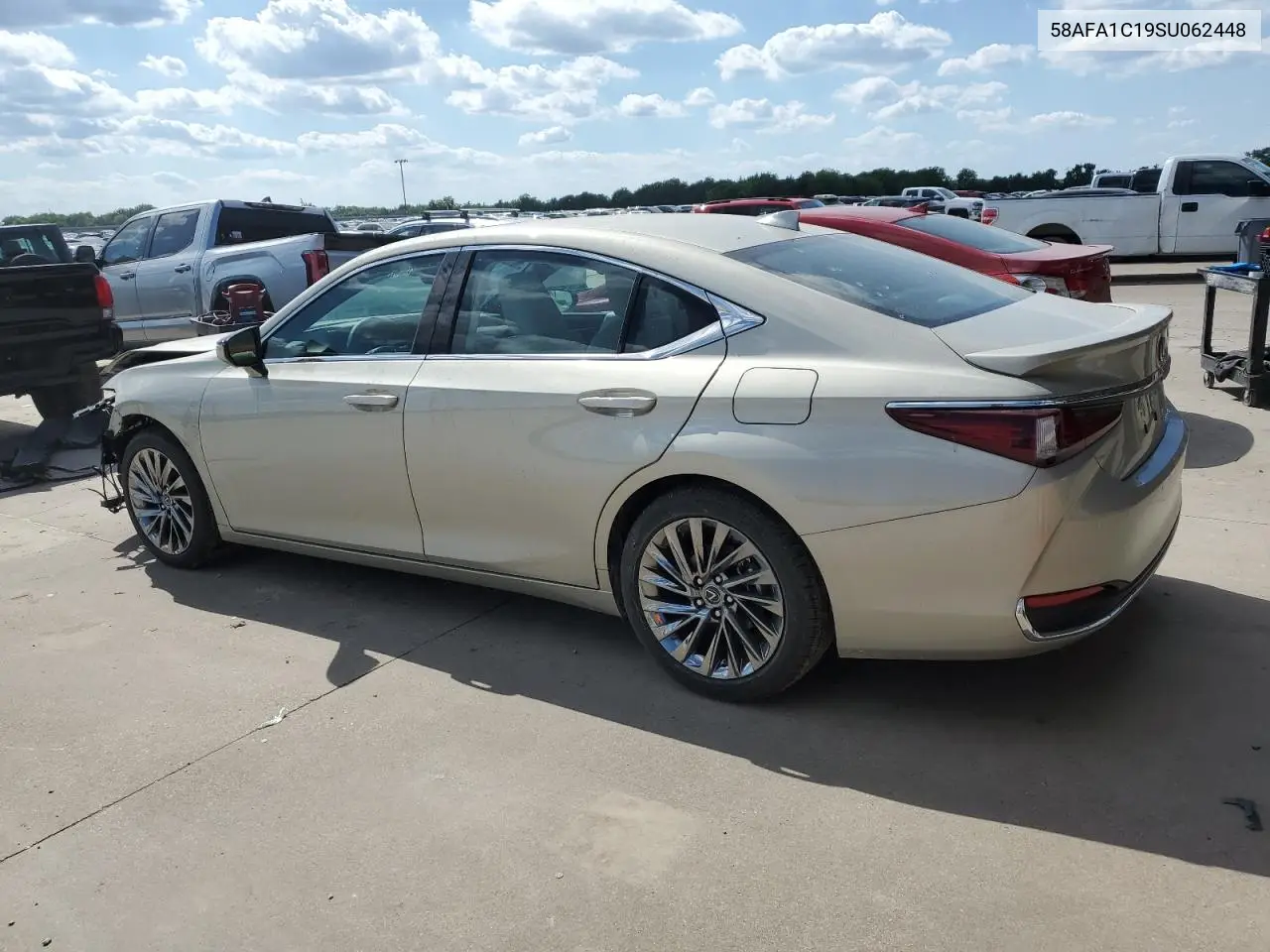 2025 Lexus Es 300H Base VIN: 58AFA1C19SU062448 Lot: 55928115