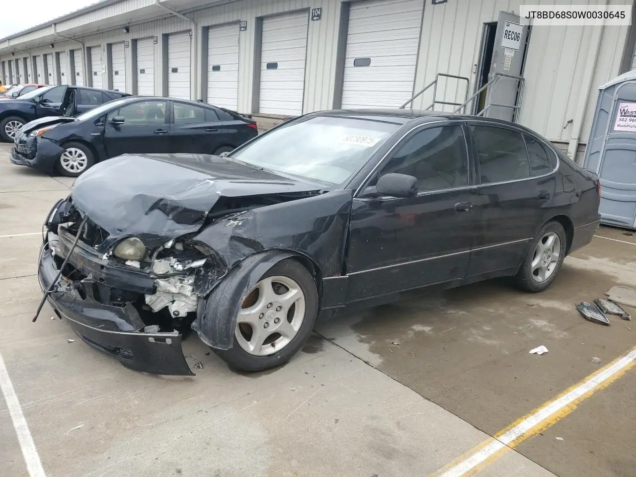 1998 Lexus Gs 300 VIN: JT8BD68S0W0030645 Lot: 60280975