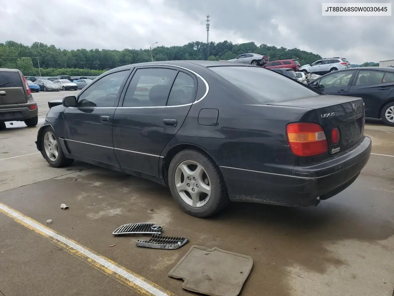 1998 Lexus Gs 300 VIN: JT8BD68S0W0030645 Lot: 60280975