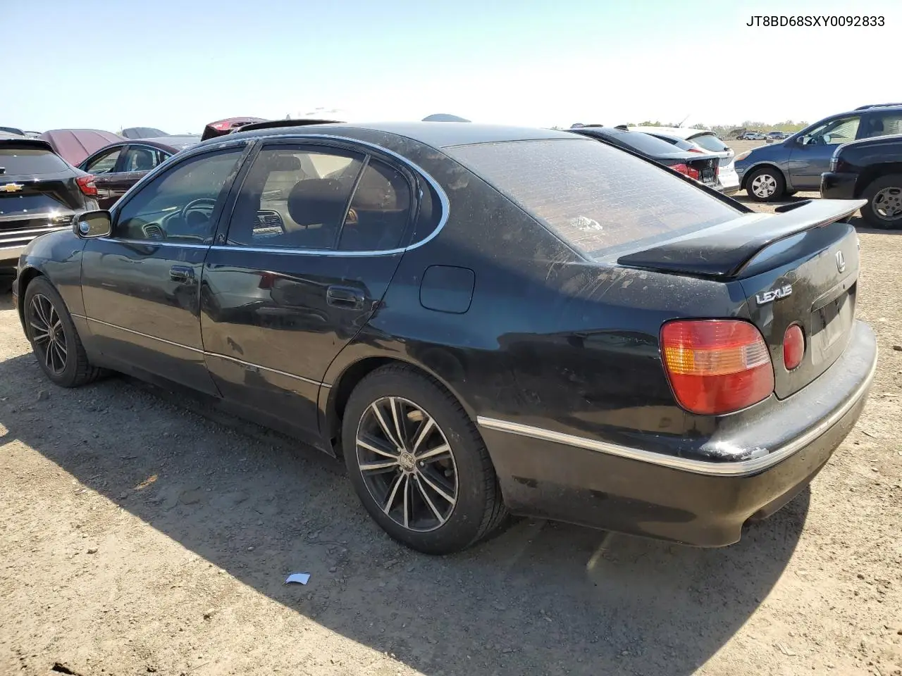 2000 Lexus Gs 300 VIN: JT8BD68SXY0092833 Lot: 56249065