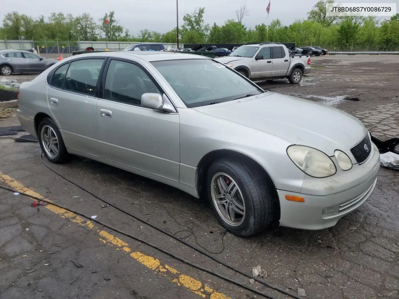 2000 Lexus Gs 300 VIN: JT8BD68S7Y0086729 Lot: 56308975