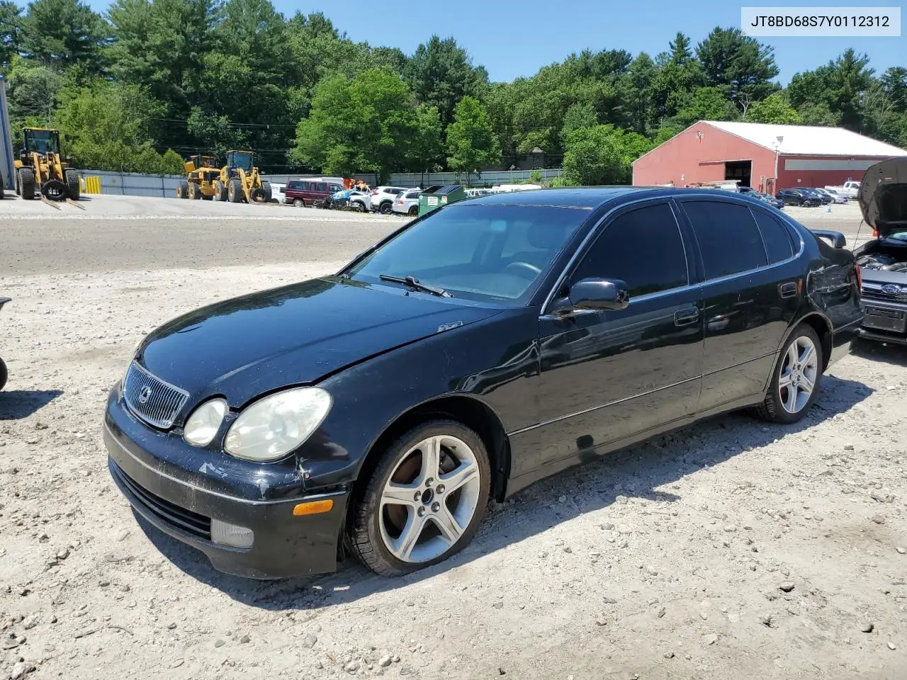 2000 Lexus Gs 300 VIN: JT8BD68S7Y0112312 Lot: 57747935