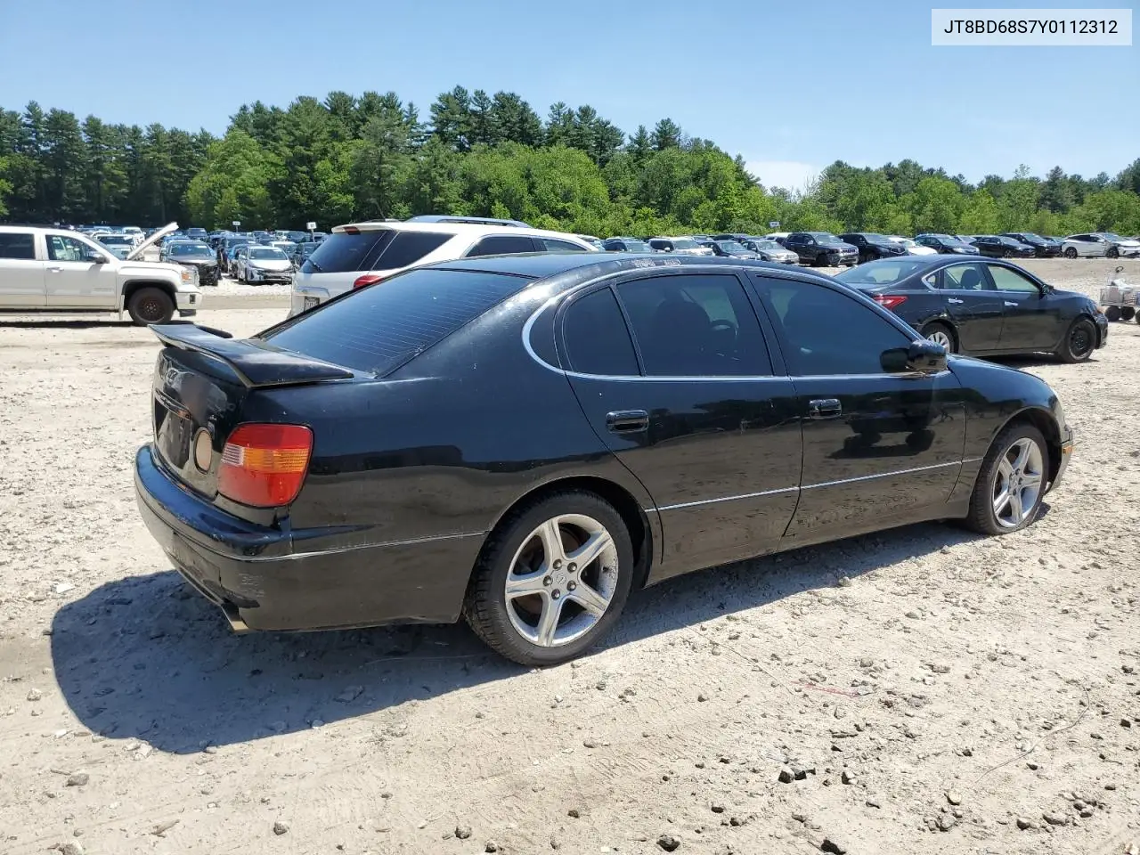 2000 Lexus Gs 300 VIN: JT8BD68S7Y0112312 Lot: 57747935