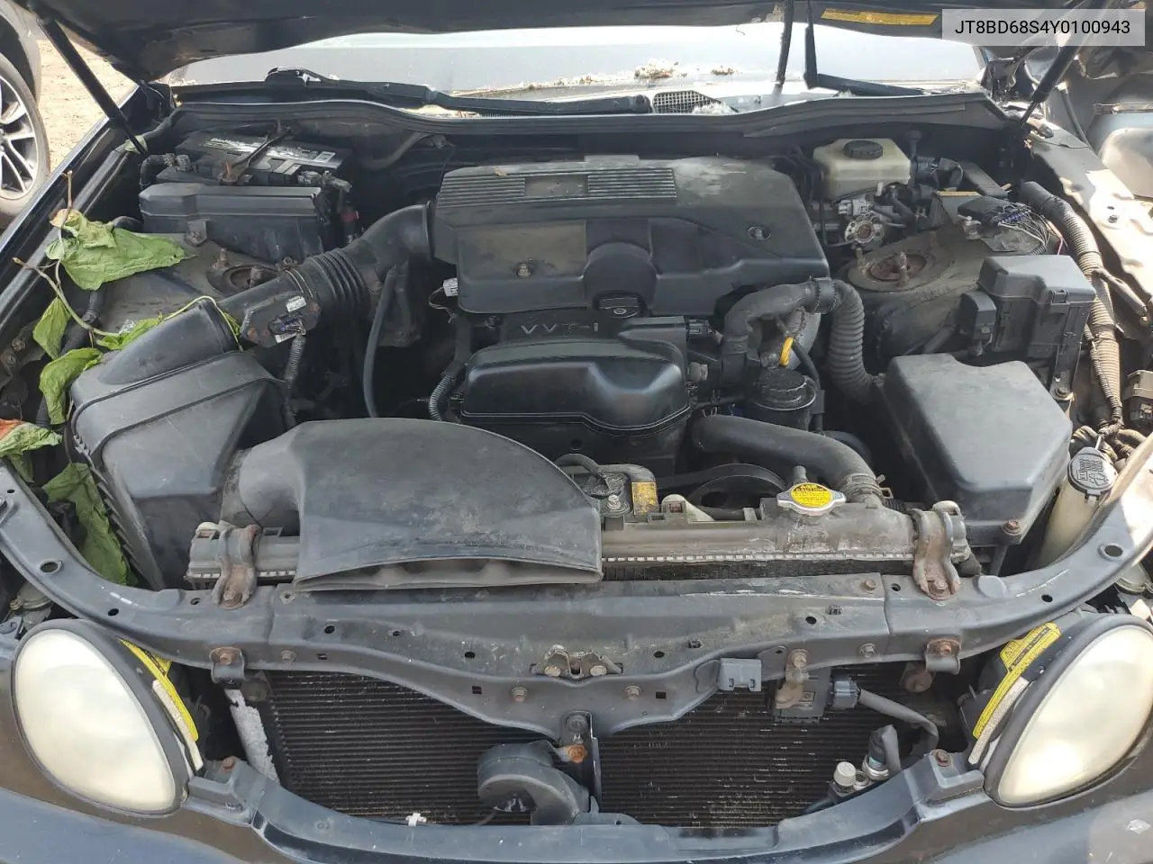2000 Lexus Gs 300 VIN: JT8BD68S4Y0100943 Lot: 59779175