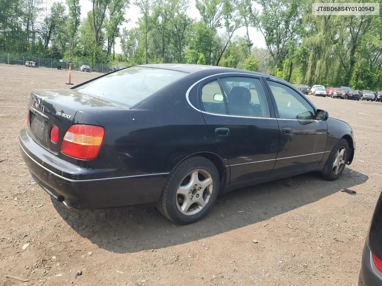 2000 Lexus Gs 300 VIN: JT8BD68S4Y0100943 Lot: 59779175