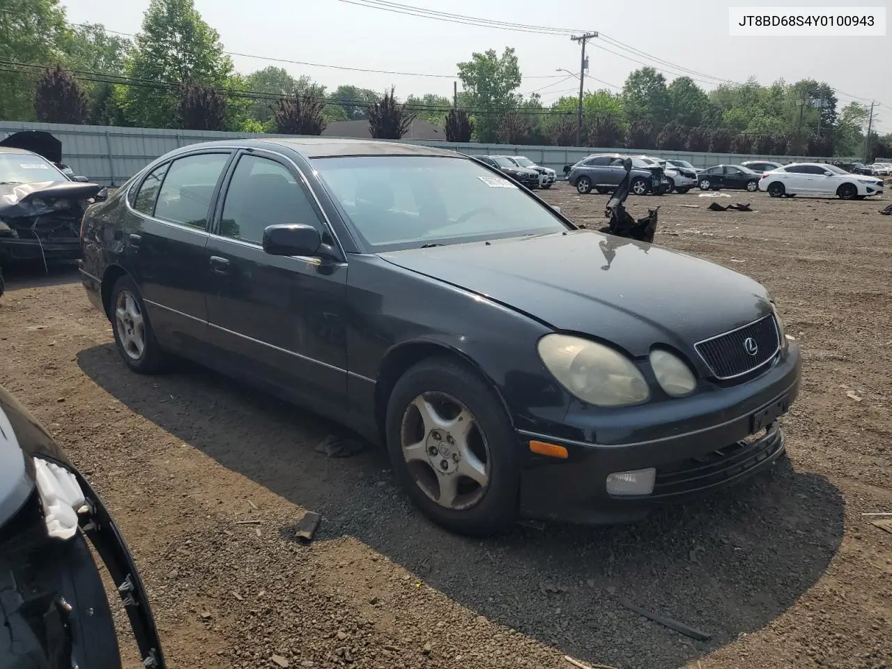 2000 Lexus Gs 300 VIN: JT8BD68S4Y0100943 Lot: 59779175