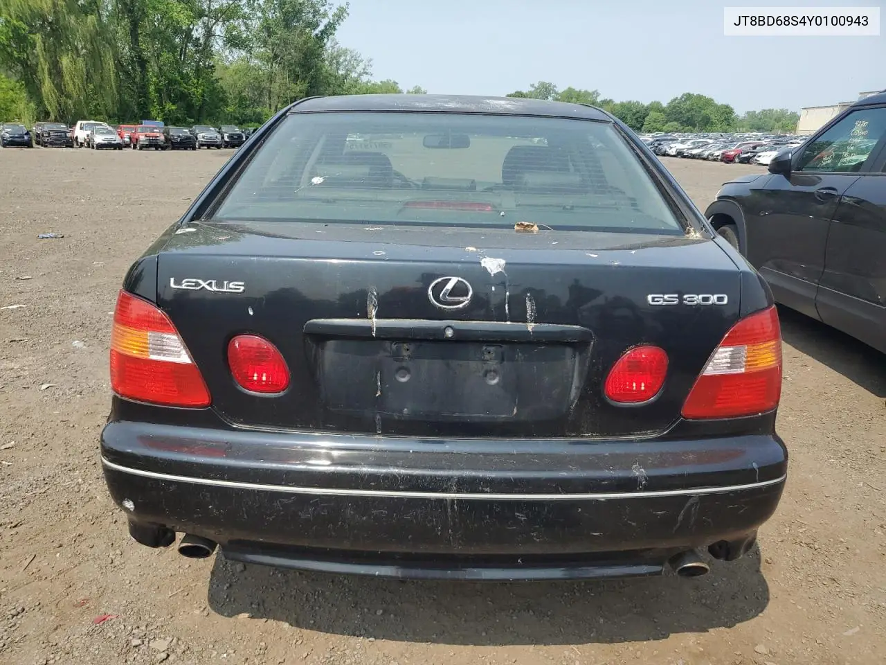 2000 Lexus Gs 300 VIN: JT8BD68S4Y0100943 Lot: 59779175