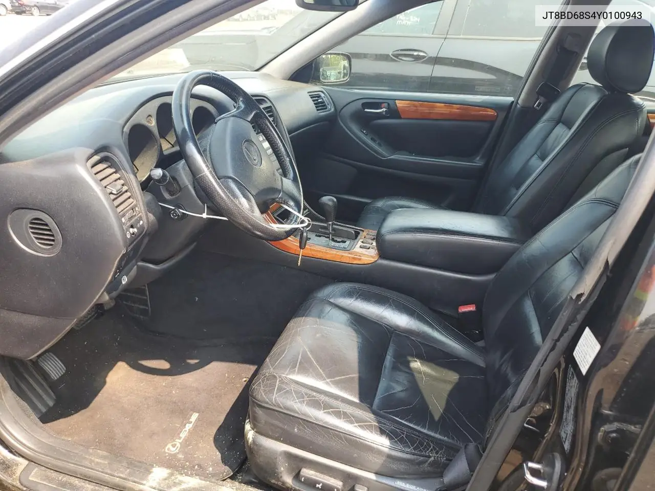 2000 Lexus Gs 300 VIN: JT8BD68S4Y0100943 Lot: 59779175