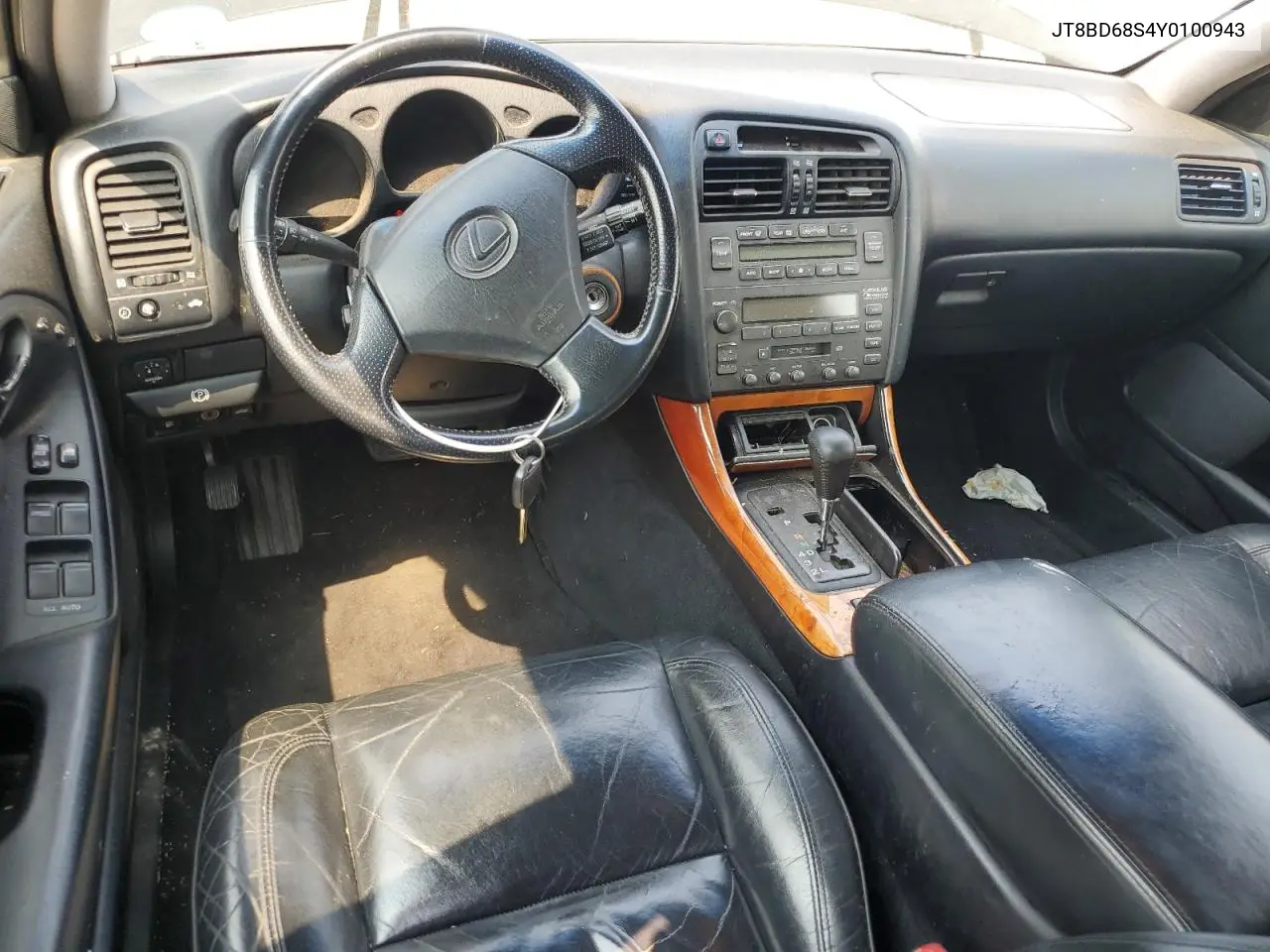 2000 Lexus Gs 300 VIN: JT8BD68S4Y0100943 Lot: 59779175