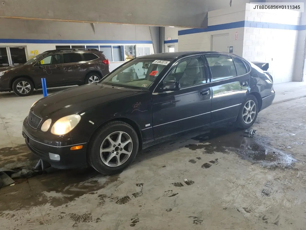 2000 Lexus Gs 300 VIN: JT8BD68S6Y0111345 Lot: 61863075