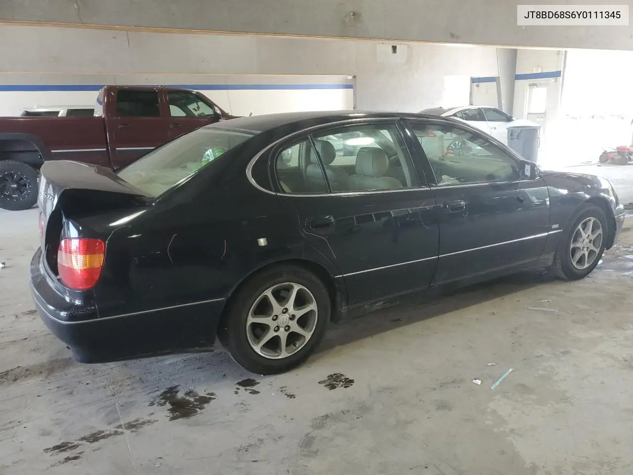 2000 Lexus Gs 300 VIN: JT8BD68S6Y0111345 Lot: 61863075