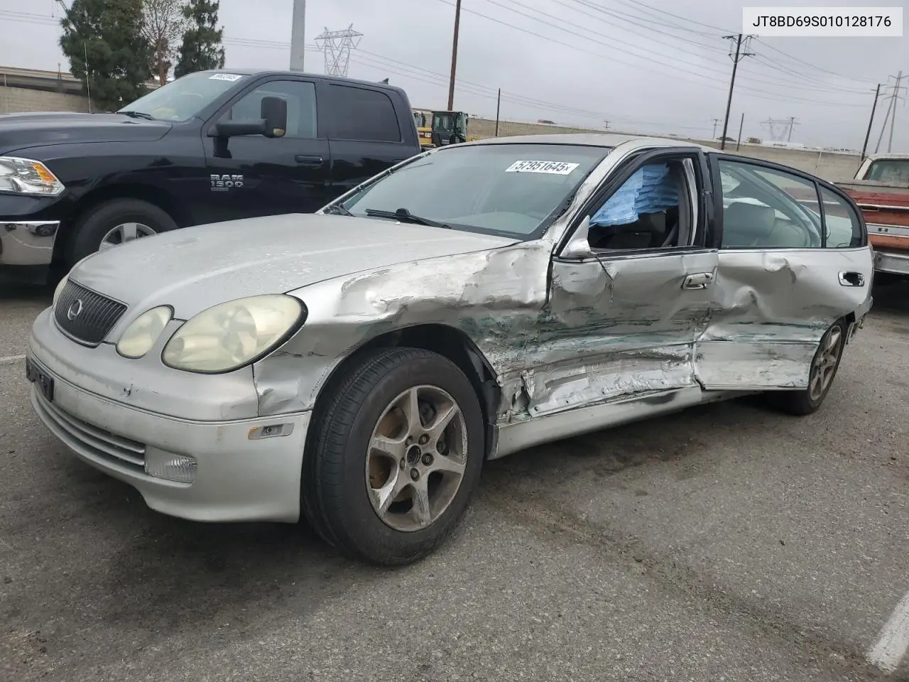 2001 Lexus Gs 300 VIN: JT8BD69S010128176 Lot: 57951645