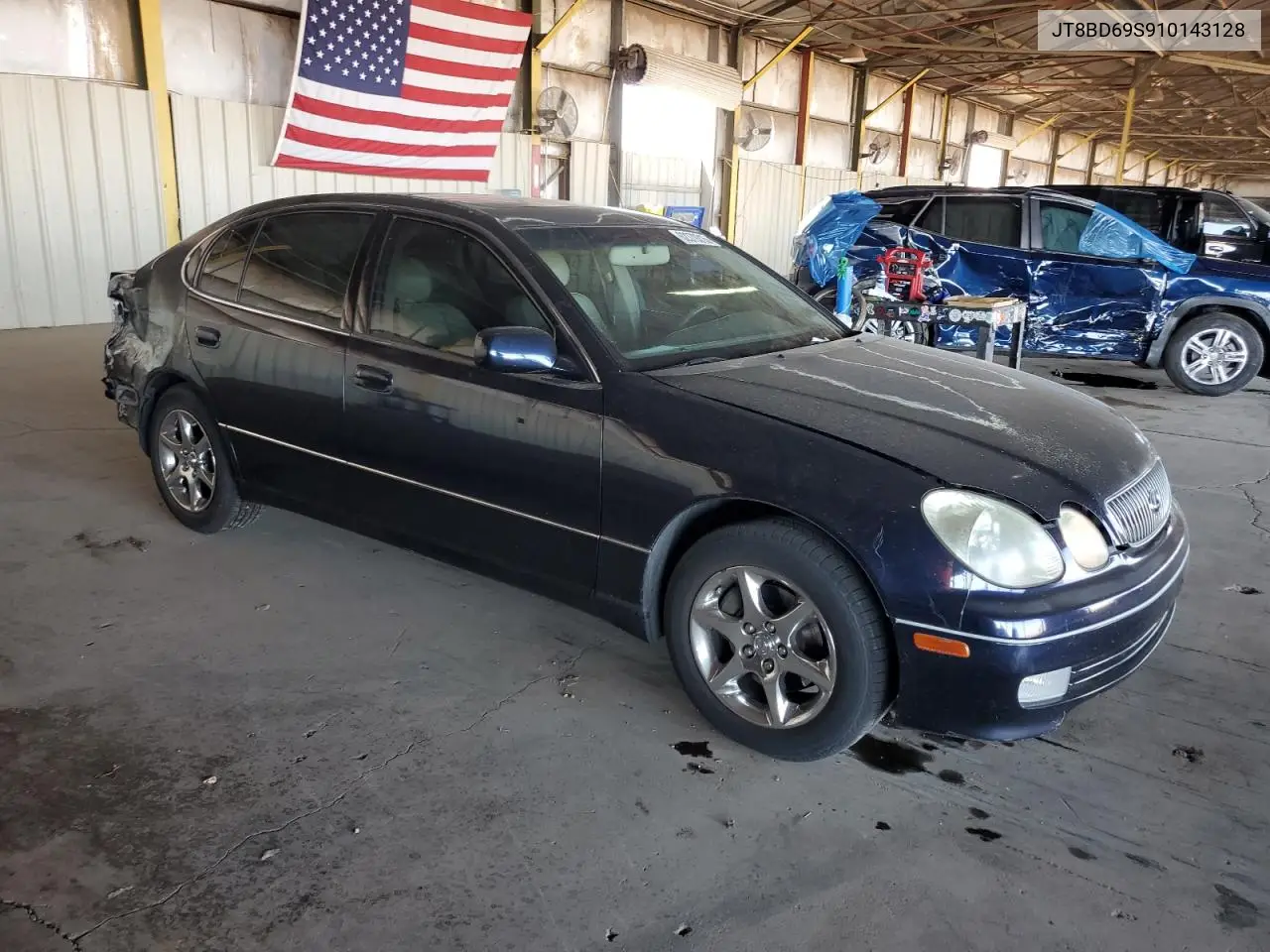 2001 Lexus Gs 300 VIN: JT8BD69S910143128 Lot: 62379315