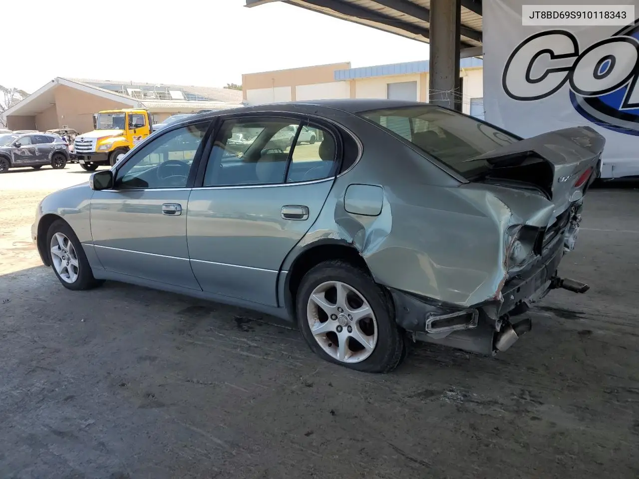 2001 Lexus Gs 300 VIN: JT8BD69S910118343 Lot: 62385775