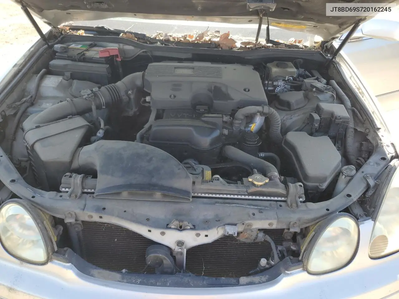 2002 Lexus Gs 300 VIN: JT8BD69S720162245 Lot: 62873085
