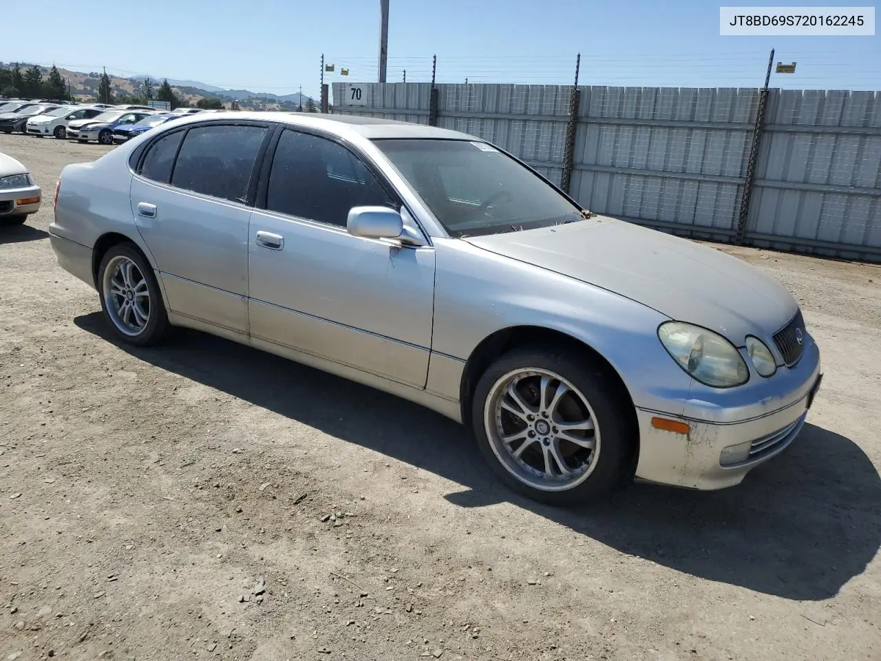 2002 Lexus Gs 300 VIN: JT8BD69S720162245 Lot: 62873085