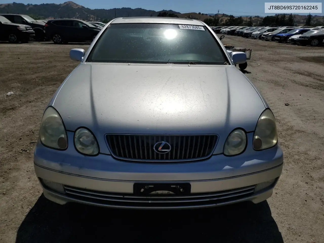 2002 Lexus Gs 300 VIN: JT8BD69S720162245 Lot: 62873085