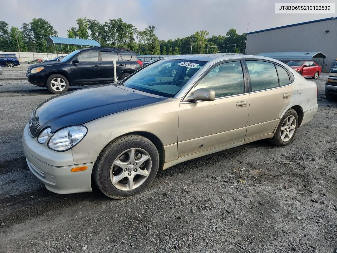 2001 Lexus Gs 300 VIN: JT8BD69S210122539 Lot: 63339985