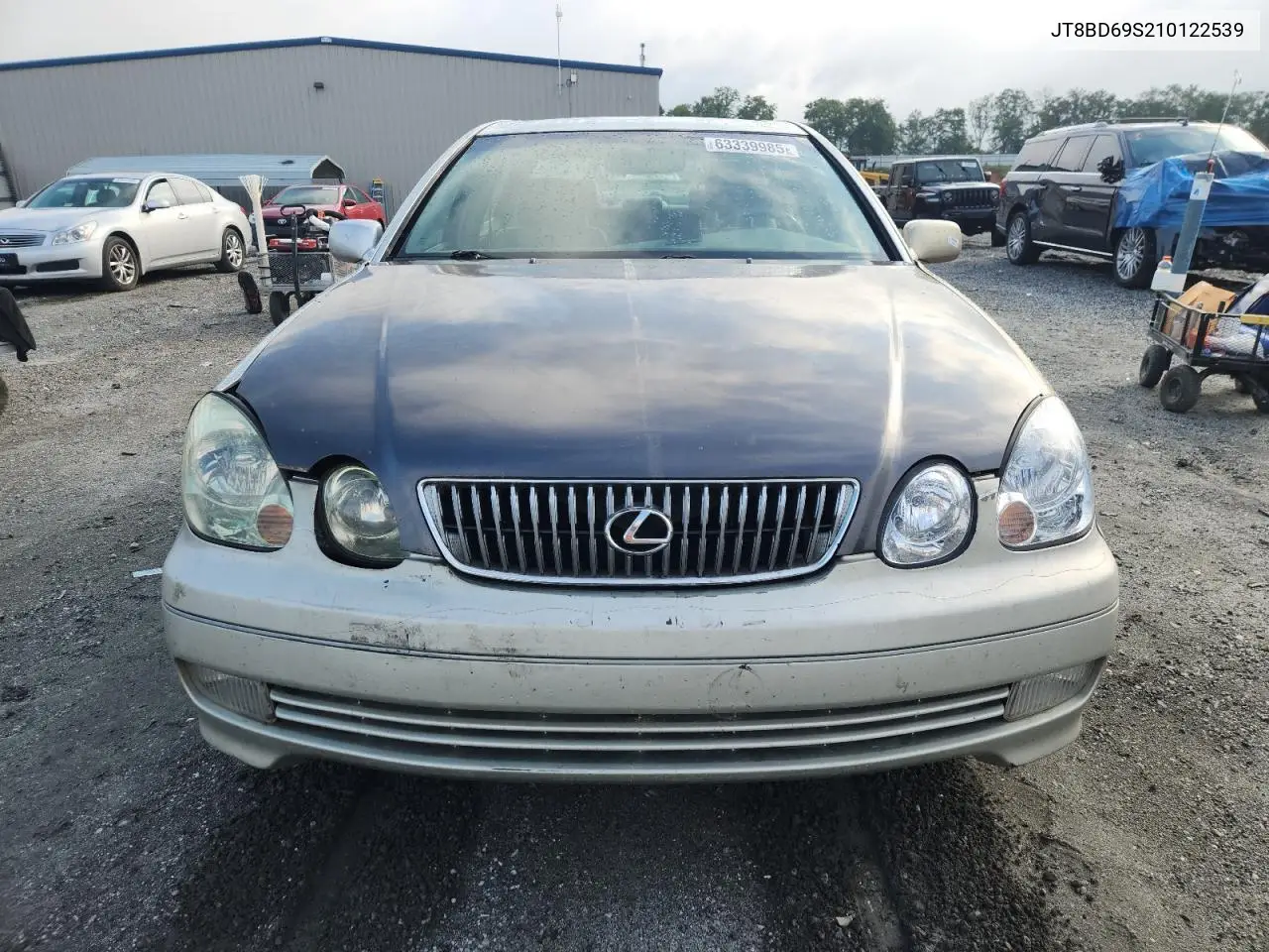 2001 Lexus Gs 300 VIN: JT8BD69S210122539 Lot: 63339985