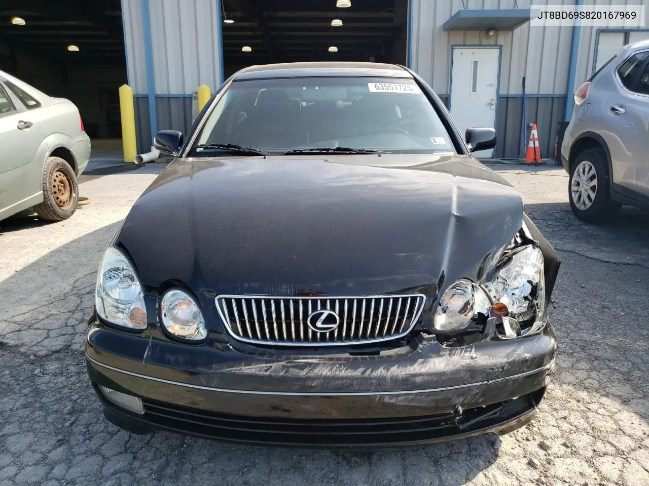 2002 Lexus Gs 300 VIN: JT8BD69S820167969 Lot: 63551725